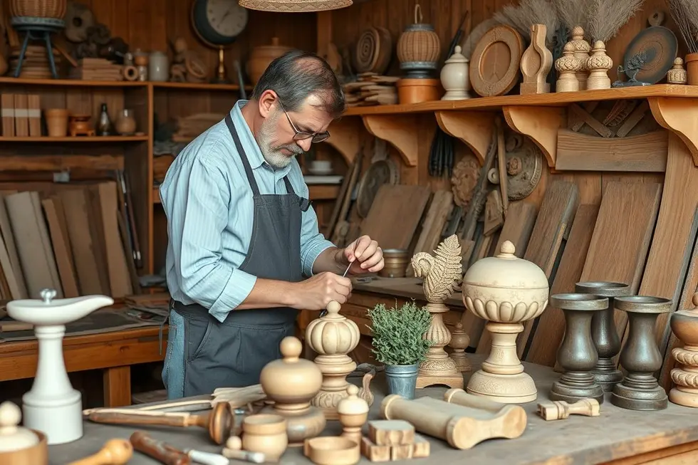Artesanato em Madeira: Criando Peças Únicas e Sustentáveis